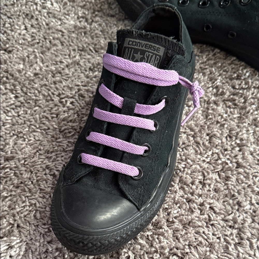 All black Chucks